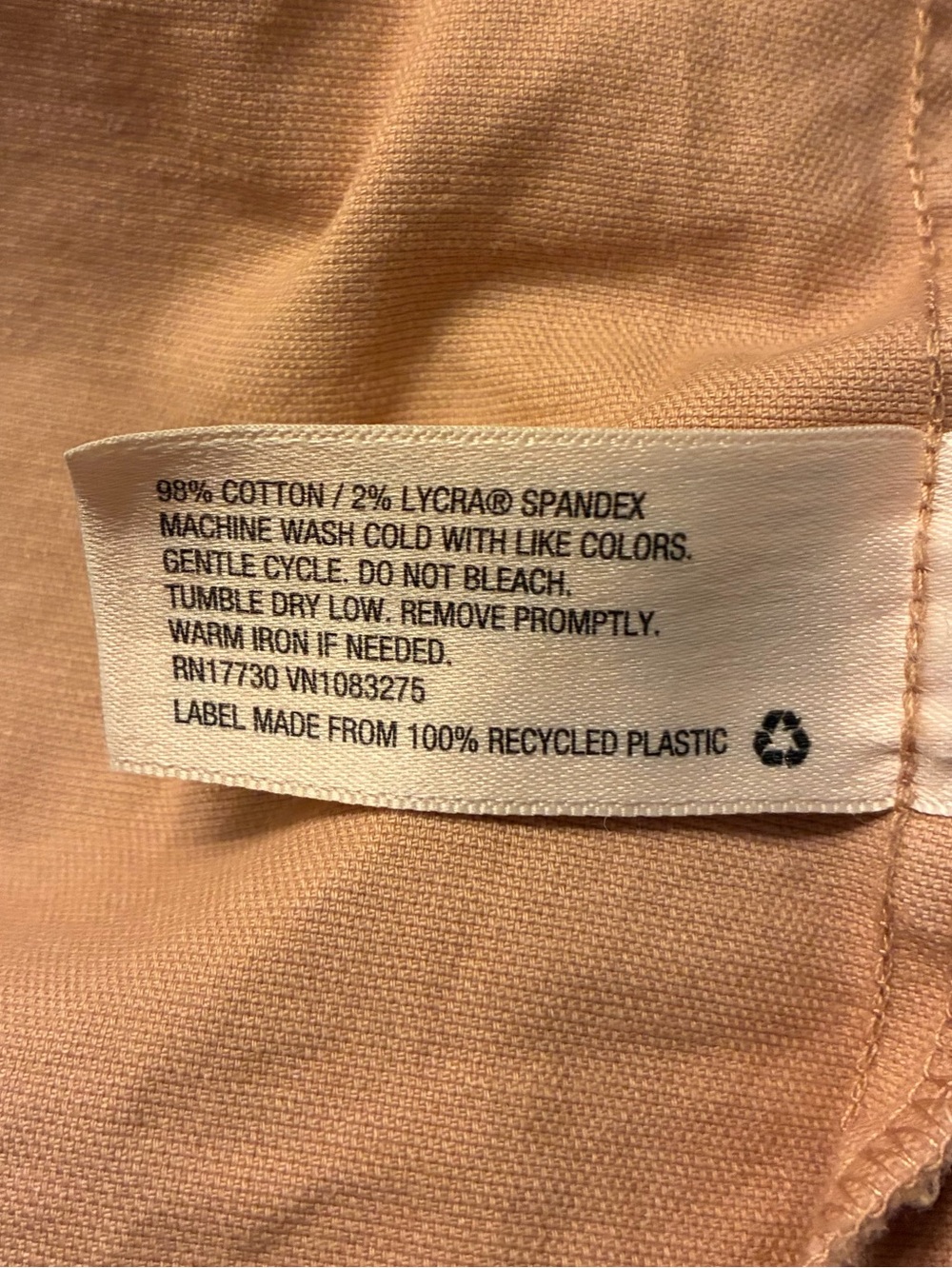 Barn Jacket 98% Cotton w/Corduroy Color. Universal Threads XL. NWOT. Camel-Tan - Picture 13 of 13
